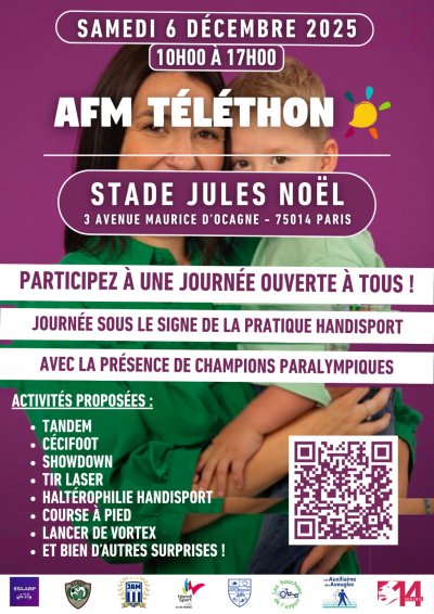 Affiche du téléthon FFH 2025