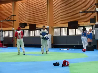 photo entrainement de Taekwondo