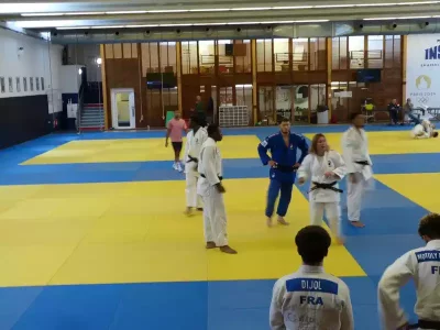 Entrainement Judo dans le Dojo 2